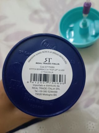Borraccia Stitch con tracolla