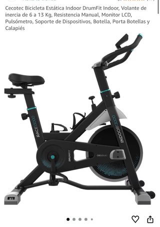 Cecotec Bicicleta Estática Indoor 13000