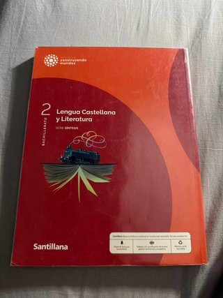 Lengua castellana y Literatura, 2 Bachillerato,...