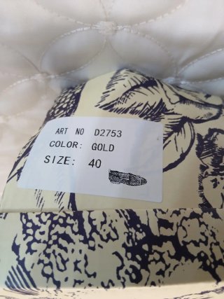 Mocasines dorados Alta Moda Talla 40