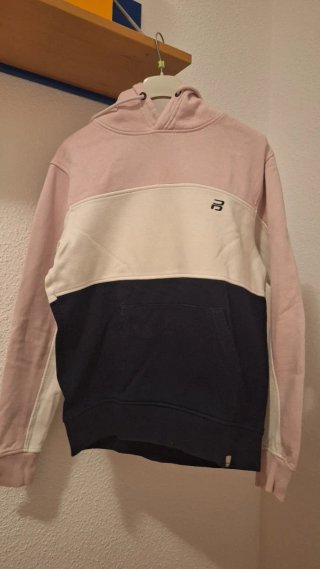 Sudadera con bloques de color