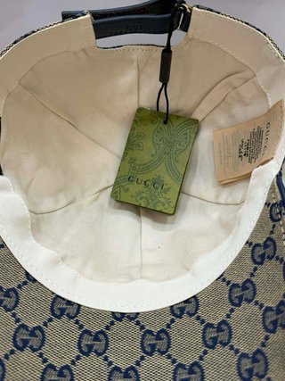 Gorra Gucci Beige y Marrón