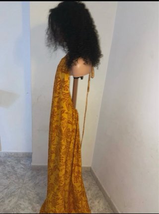 Abito estivo lungo giallo