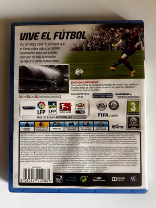 Packs FIFA 15 y FIFA 18 para ps4 y PES 2012 PSP
