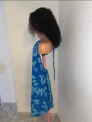 Abito estivo floreale blu