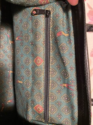 Borsa bauletto vintage pelle nera