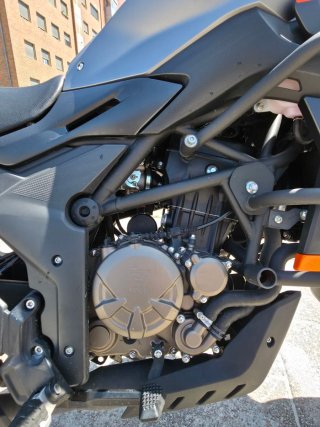 Moto VOGE 300 DS Adventure Gris/Naranja
