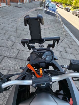 Moto VOGE 300 DS Adventure Gris/Naranja