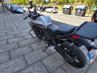 Moto VOGE 300 DS Adventure Gris/Naranja