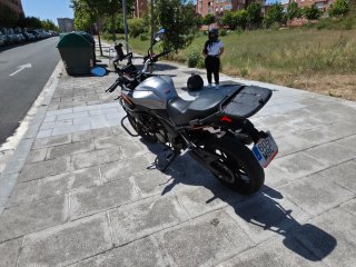 Moto VOGE 300 DS Adventure Gris/Naranja