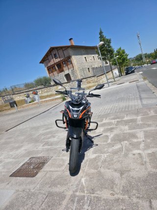Moto VOGE 300 DS Adventure Gris/Naranja