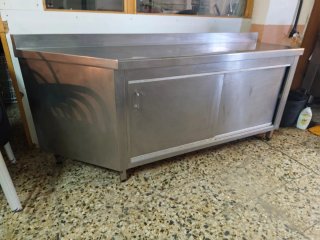 Mesa de trabajo acero inoxidable