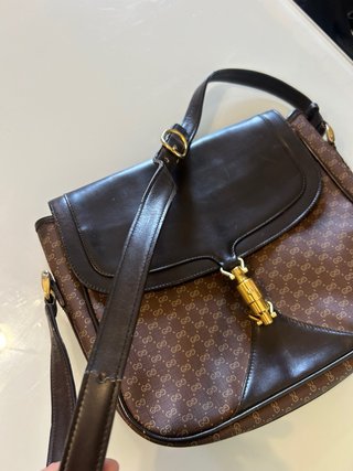 Bolso Gucci Marrón y Dorado