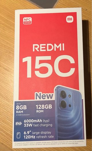 Xiaomi Redmi 15C 128GB Azul
