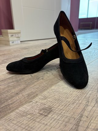 Zapatos Flamenco Ante Profesional talla 42