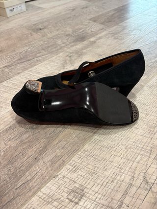 Zapatos Flamenco Ante Profesional talla 42