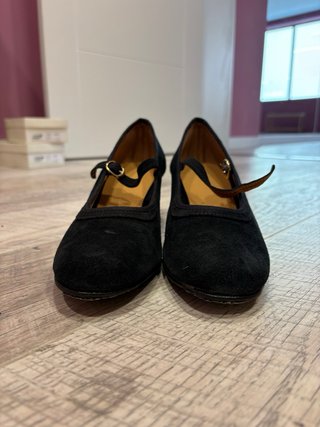 Zapatos Flamenco Ante Profesional talla 42