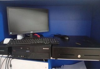 TPV Caja Registradora y Ordenador Lenovo