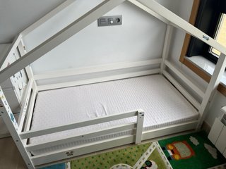 Cama Infantil [en.casa] Knätten Blanca