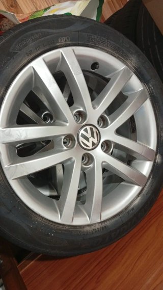 Ruedas Golf 4 con llanta 16  8 rueda