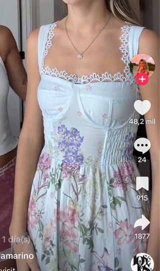 Vestido largo floral Charo Ruiz Ibiza
