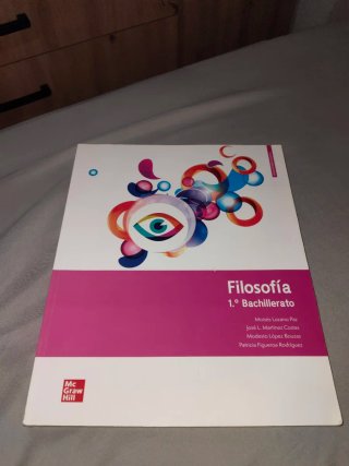 Libro de Filosofía de 1⁰ Bachillerato