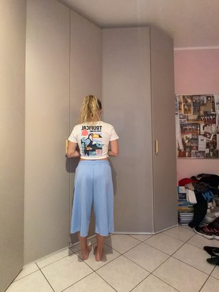 Bermuda donna estivi blu