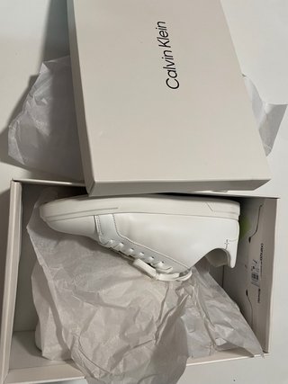 Zapatillas Calvin Klein Blancas. NUEVAS