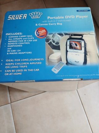 Reproductor DVD Portátil Silver King 7