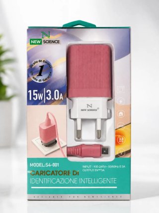 Cargador New Science 15W 3.0A Micro USB