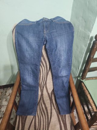Pantalón vaquero mujer azul