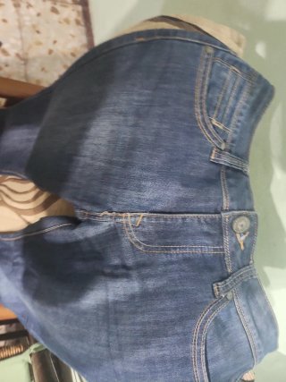 Pantalón vaquero mujer azul