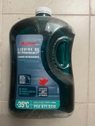 Líquido Refrigerante Auchan -35°C