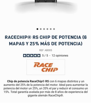Chip de potencia Race Chip 6 mapas
