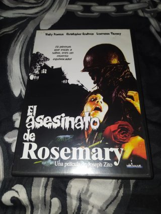 DVD El asesinato de Rosemary Terror Español