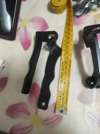 Soporte GPS 16cm Carbono Voge Honda BMW