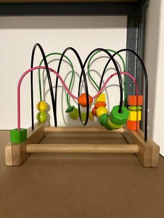 Laberinto de Cuentas Montessori Madera