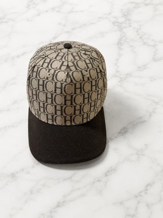 Gorra CH Carolina Herrera Beige y Marrón