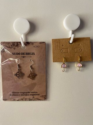 Pendientes Nudo de Bruja acero