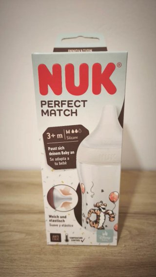 Pack 2 Biberones NUK Perfect Match 260ml + 3 meses