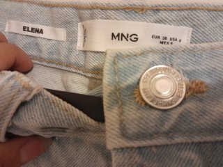 Pantalón corto vaquero mujer MNG Talla 38