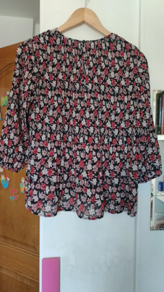 Blusón Oversize floral Sfera Talla M/38