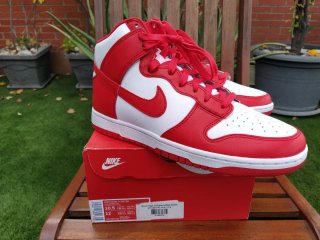 Nike Dunk High University Red Talla 44.5