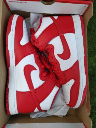 Nike Dunk High University Red Talla 44.5