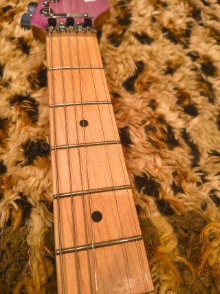 Guitarra Kramer Pacer Rosa Metálico