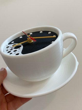 Reloj Taza Café 3D Pared Nuevo