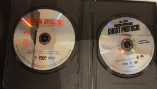 DVD Missão Impossível e M:I-4 Operação Fantasma