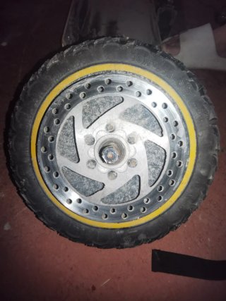 Rueda Delantera Patinete Eléctrico 10x2.50