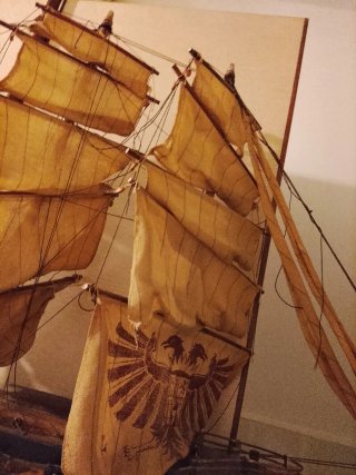 Modellino Veliero Fragata Spagnola 1780