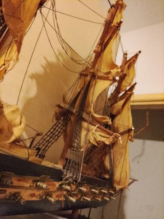 Modellino Veliero Fragata Spagnola 1780